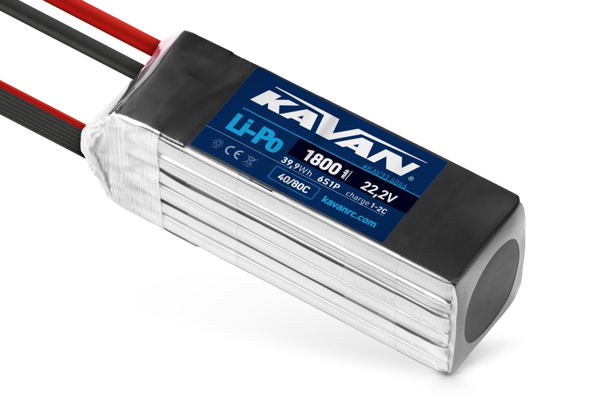 KAVAN Li-Po 1800mAh/22,2V 40/80C, 39,9Wh