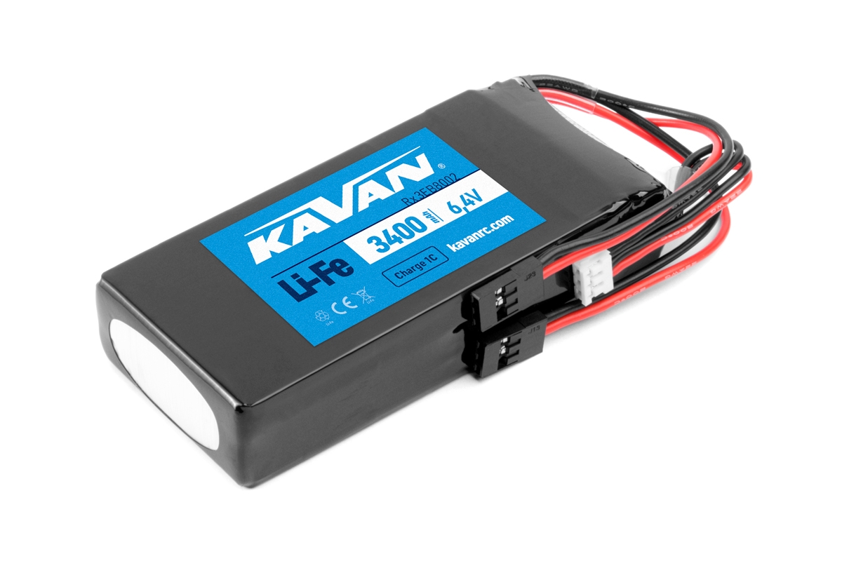 KAVAN Li-Fe 3400mAh/6,4V RX | pkmodelar.cz