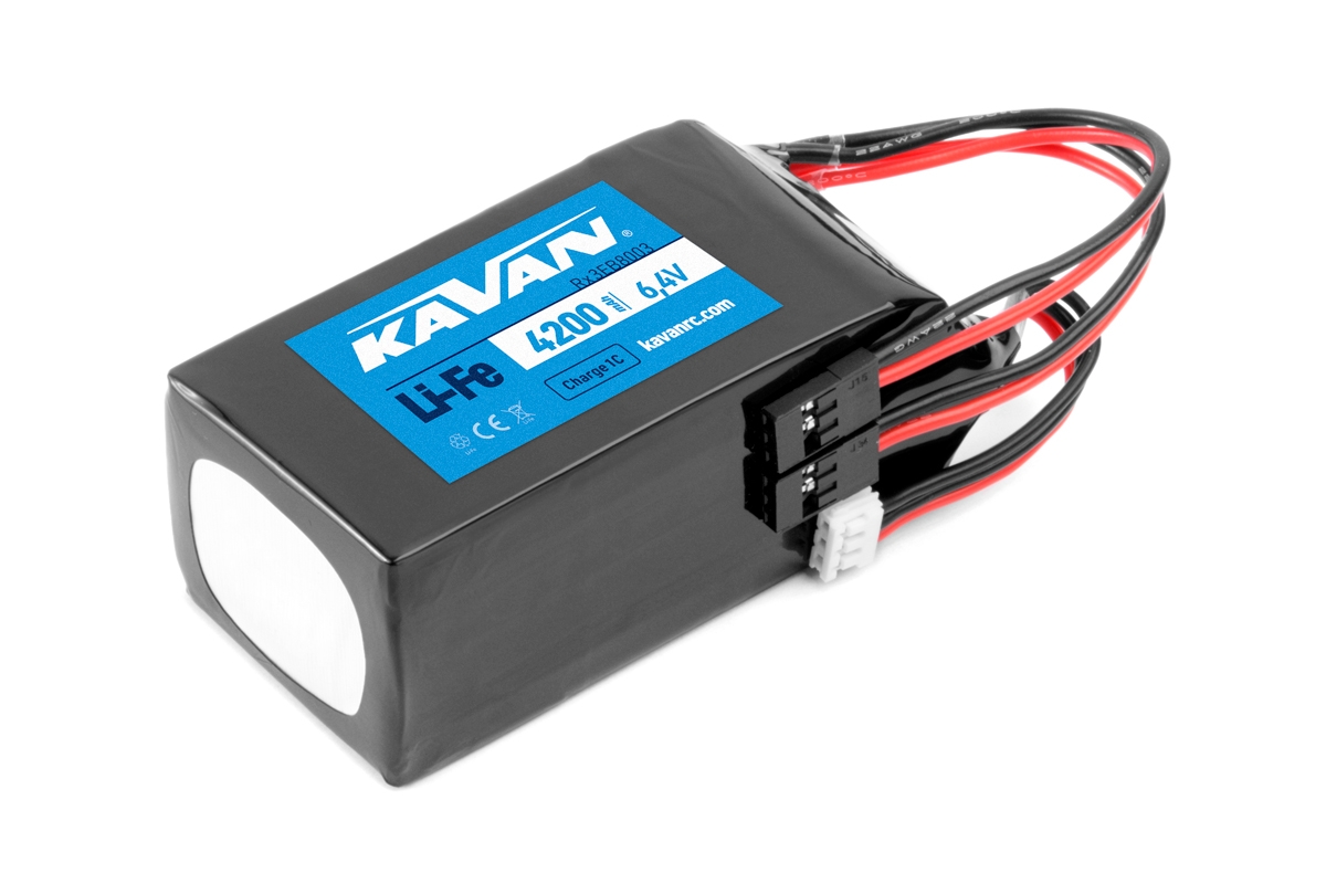 KAVAN Li-Fe 4200mAh/6,4V RX | pkmodelar.cz