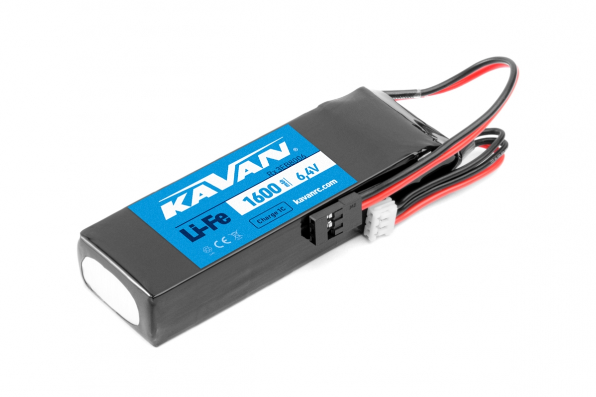 KAVAN Li-Fe 1600mAh/6,4V RX | pkmodelar.cz