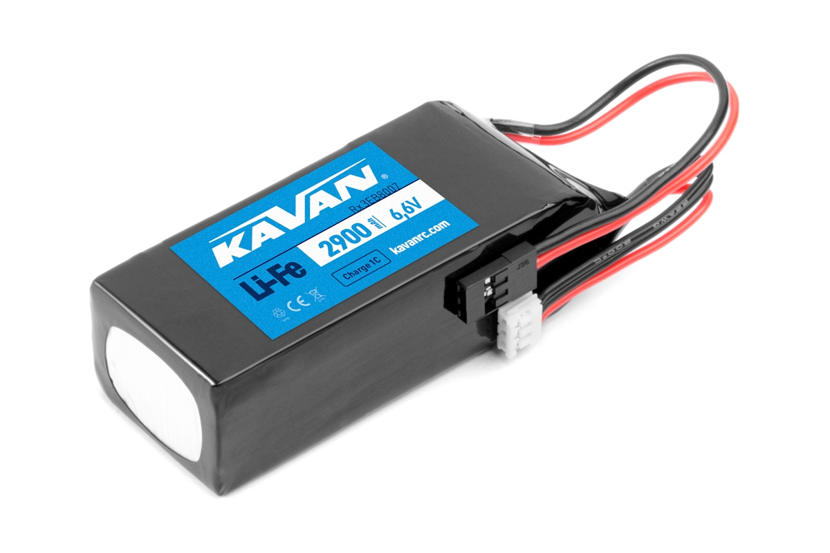 KAVAN Li-Fe 2900mAh/6,4V RX | pkmodelar.cz