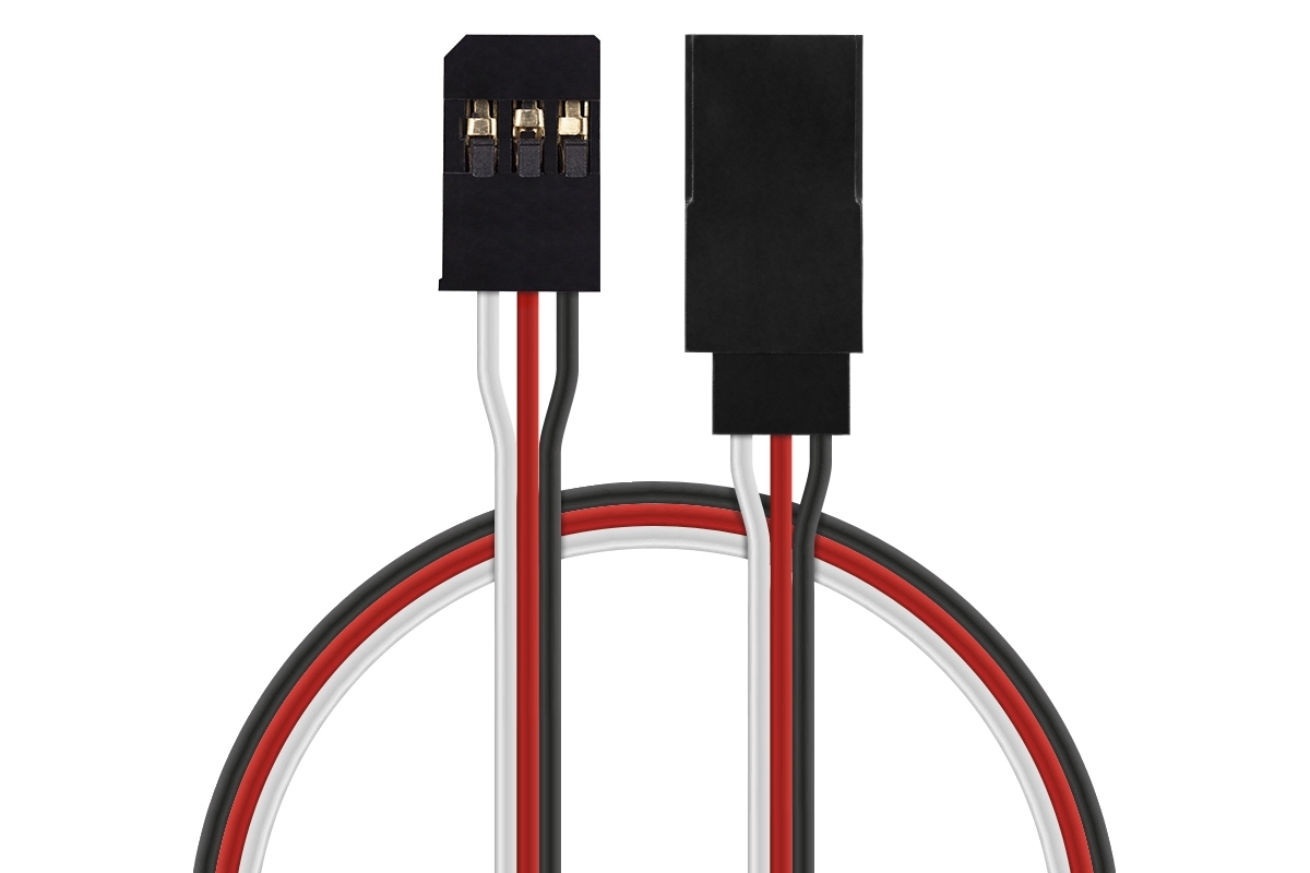 Prodlužovací kabel 15cm FUT (PVC) | pkmodelar.cz