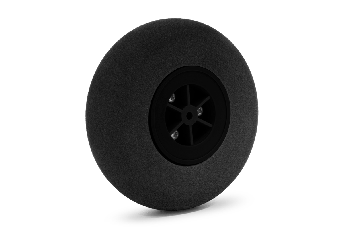 Mechové kolečko lehké, tvrdé, 100mm, 1 ks.