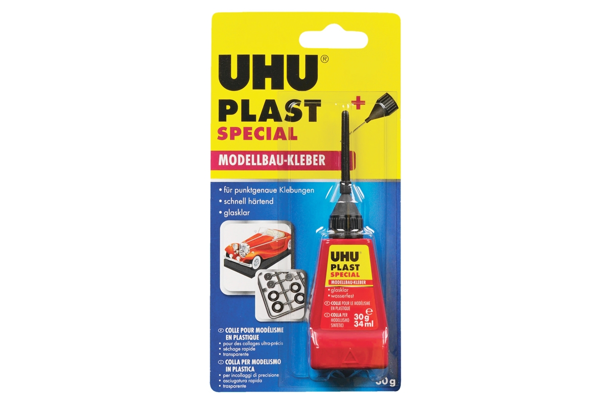 UHU Plast Special 34ml/30g na plastikové modely | pkmodelar.cz