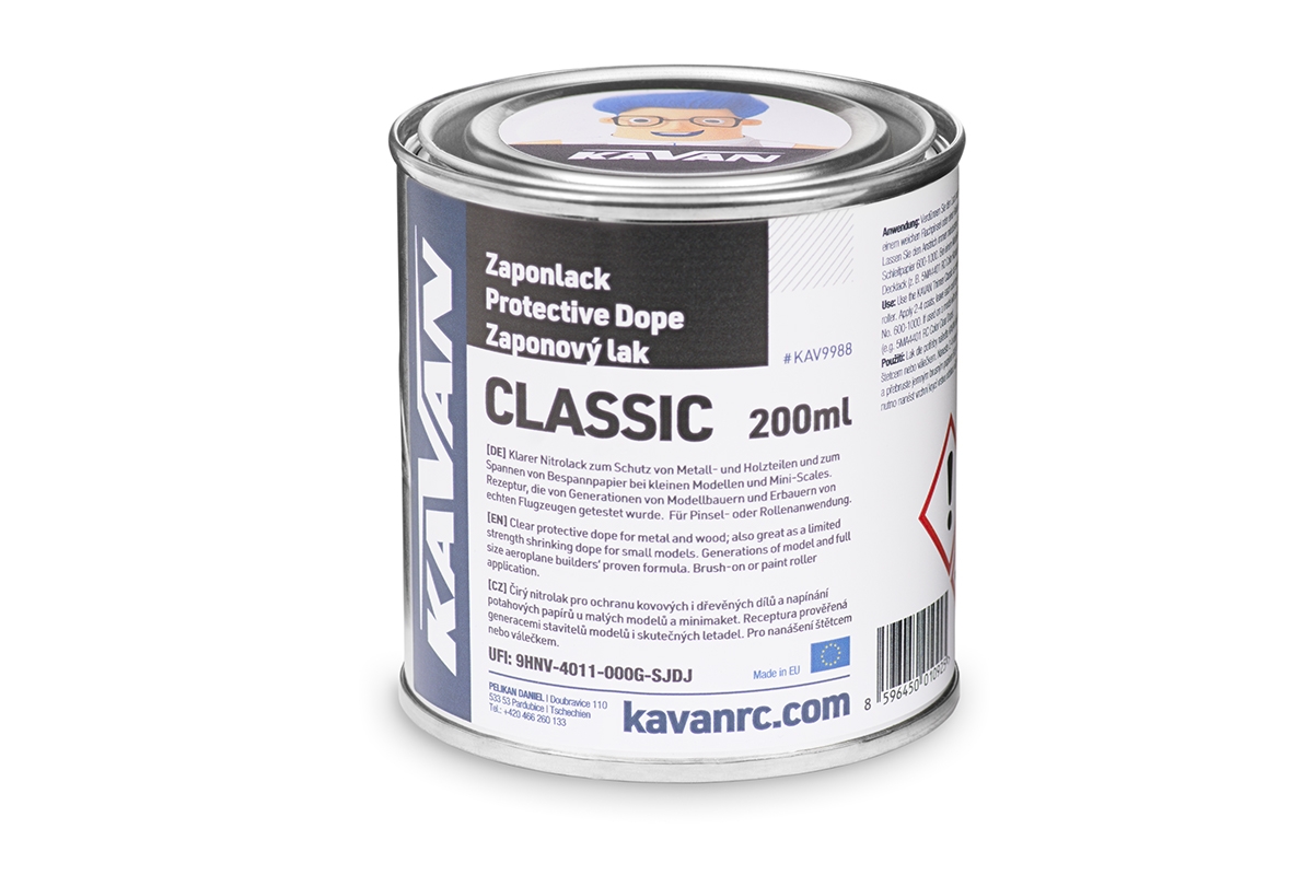 KAVAN zaponový lak Classic 200ml