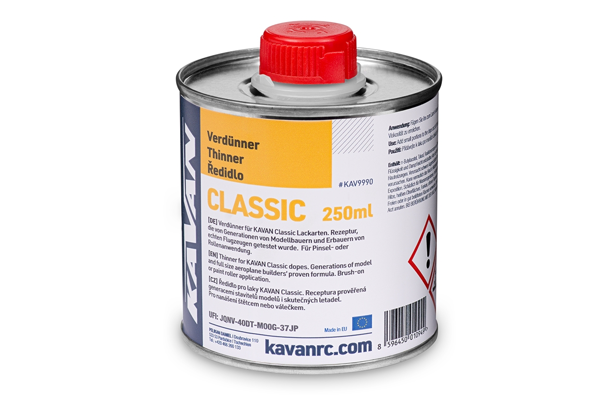 KAVAN ředidlo Classic 250ml | pkmodelar.cz