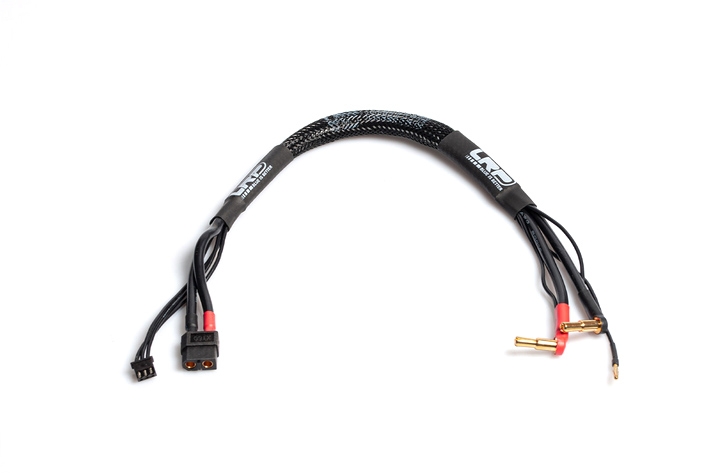 Nabíjecí kabel 350mm 2S LiPo HARDCASE z XT60 na P4/5 včetně balančního konekt. XH