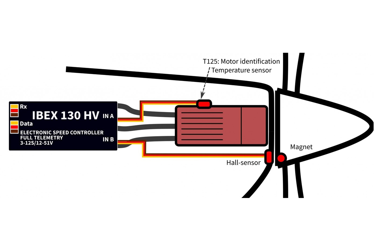 IBEX 130HV Opto ESC | pkmodelar.cz