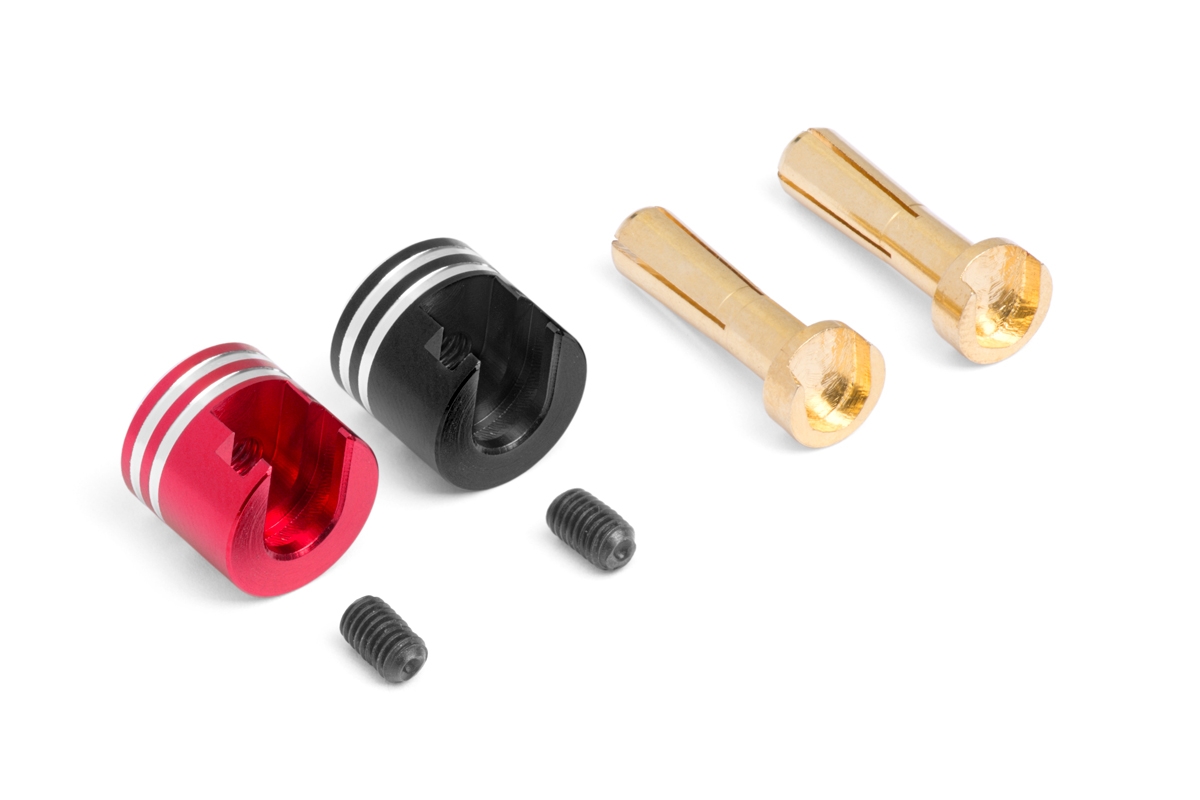 MIBO Heatsink Bullet konektory - 4mm (2ks) | pkmodelar.cz