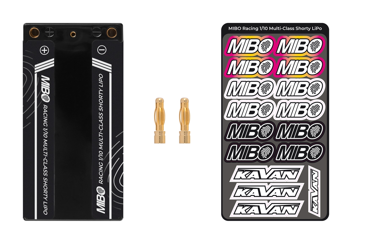 MIBO Racing Multi-Class Shorty 4000mAh 7.6V 2S 130C/260C HV LiPo (4mm, 147g) | pkmodelar.cz