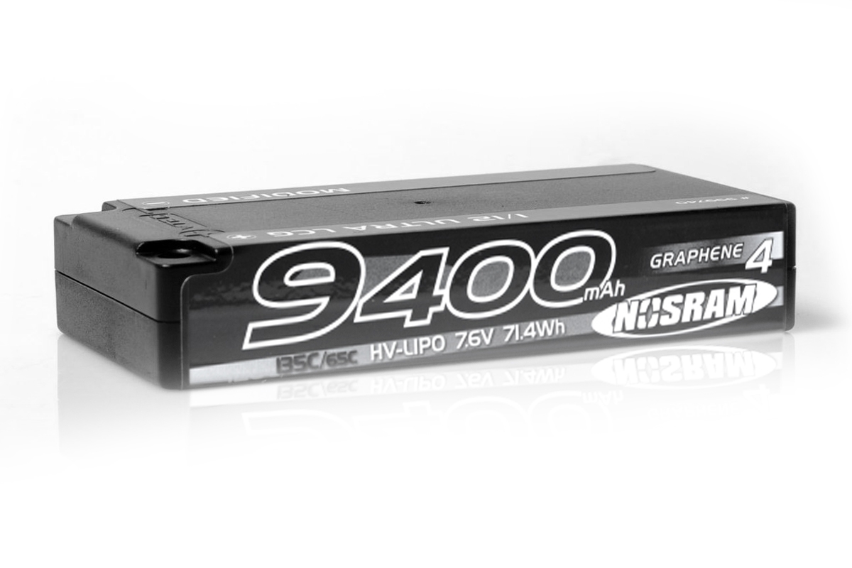 HV Stock Spec GRAPHENE-4 9400mAh Hardcase Akku - 7.6V LiPo - 135C/65C