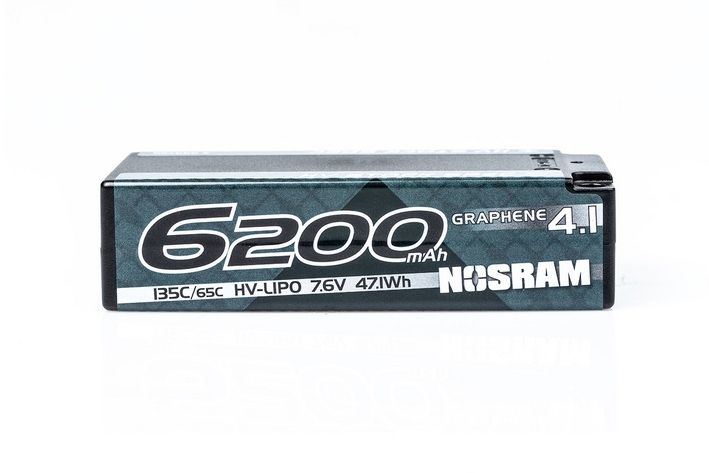 HV Stock Spec Shorty GRAPHENE-4.1 6200mAh Hardcase Akku - 7.6V LiPo - 135C/65C | pkmodelar.cz