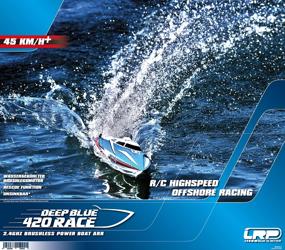 Plakát DEEP BLUE 420 RACE od LRP