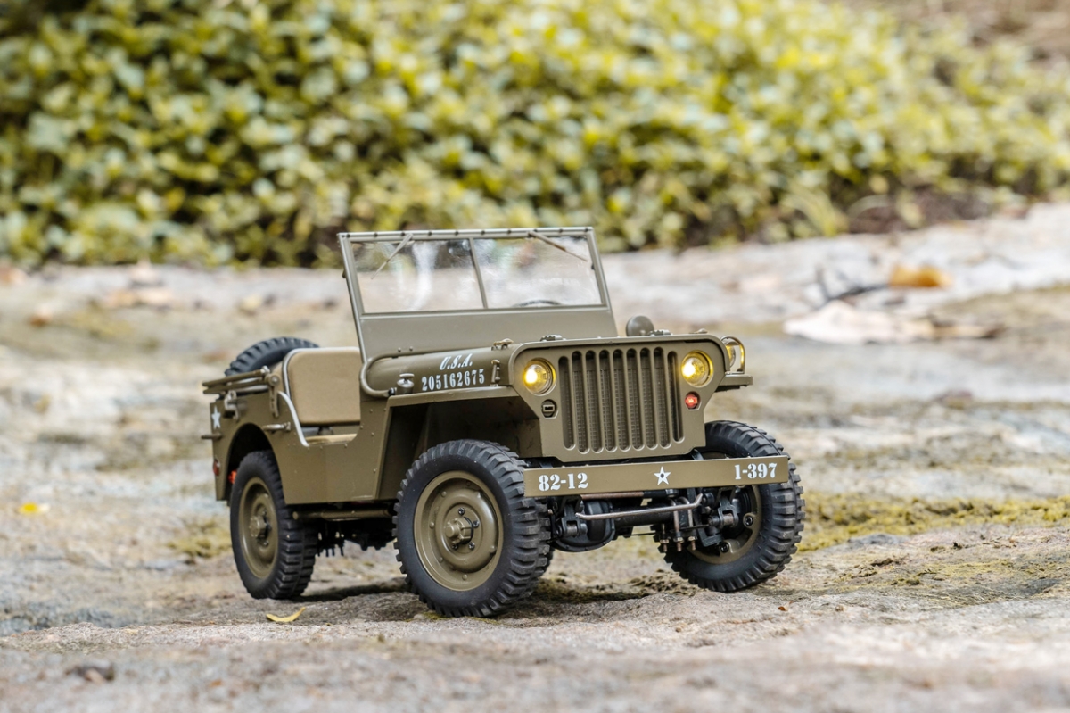 Willys MB Scaler 1941 1:12 RTR | pkmodelar.cz