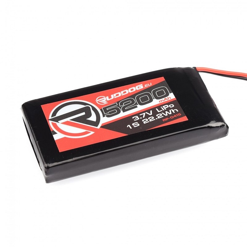 5200mAh 3.7V LiPo sada pro vysílač M17 | pkmodelar.cz