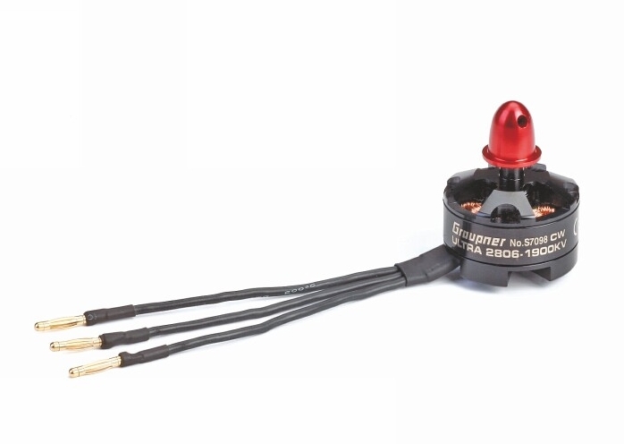 ULTRA 2806-1900KV Brushless Motor CW/pravotočivý a levotočivý závit