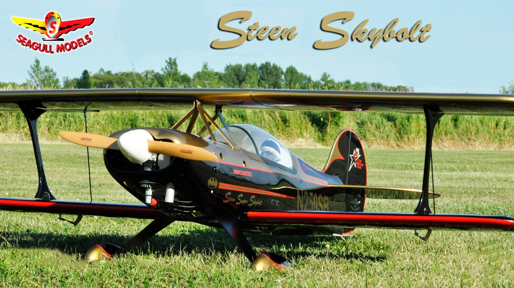 Steen Skybolt 1,55m Černá/Červená | pkmodelar.cz