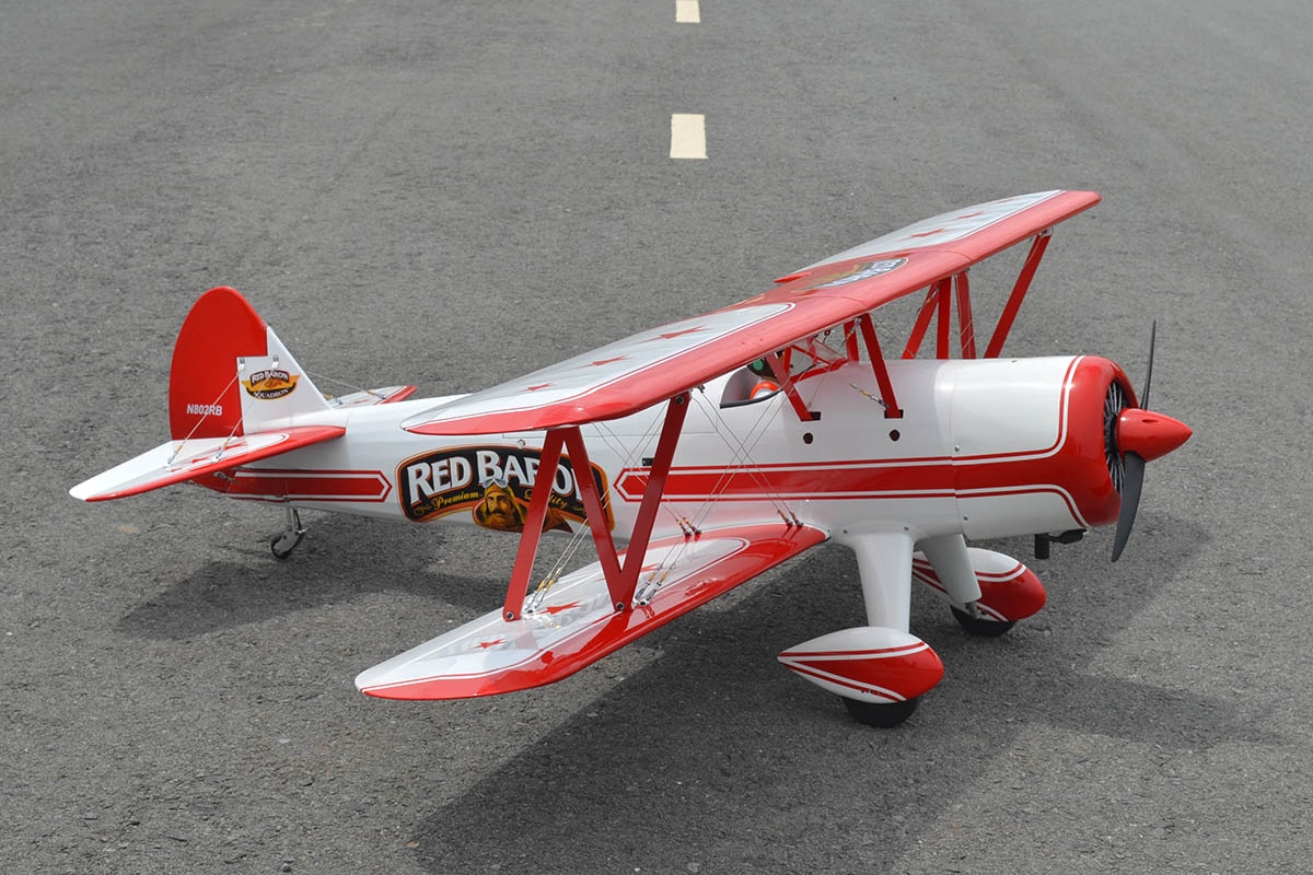 Stearman Red Baron Pizza 1,82m | pkmodelar.cz