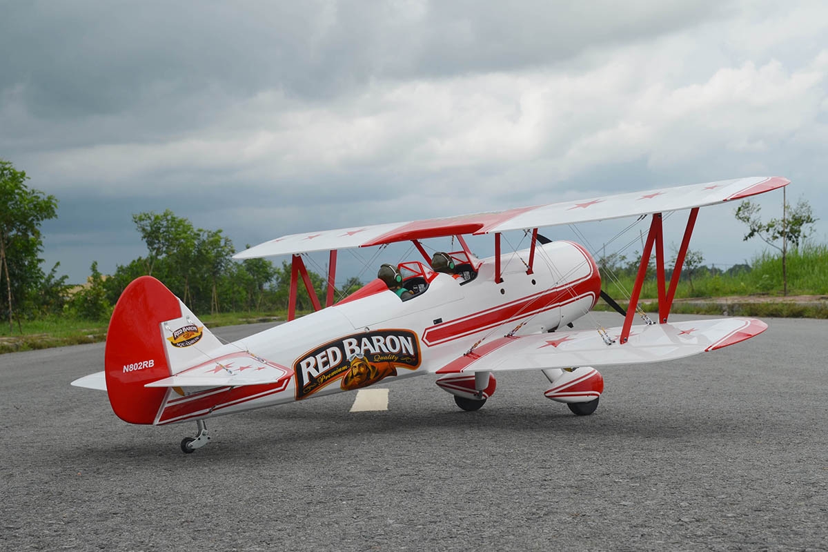 Stearman Red Baron Pizza 1,82m | pkmodelar.cz