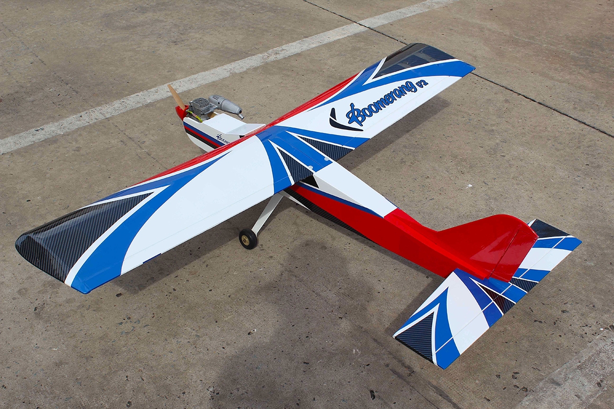 Boomerang 40-46 Trainer 1,55m New Version | pkmodelar.cz