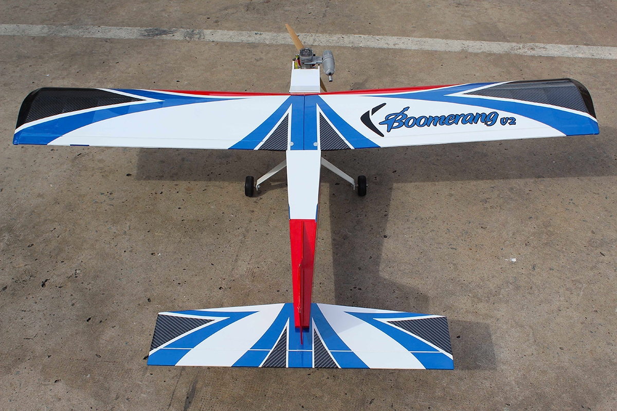 Boomerang 40-46 Trainer 1,55m New Version | pkmodelar.cz