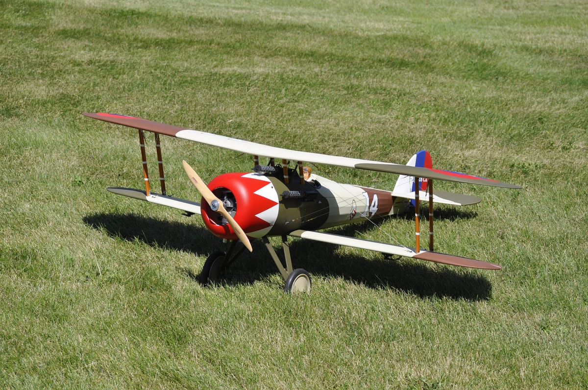 Nieuport 28 1,72m | pkmodelar.cz