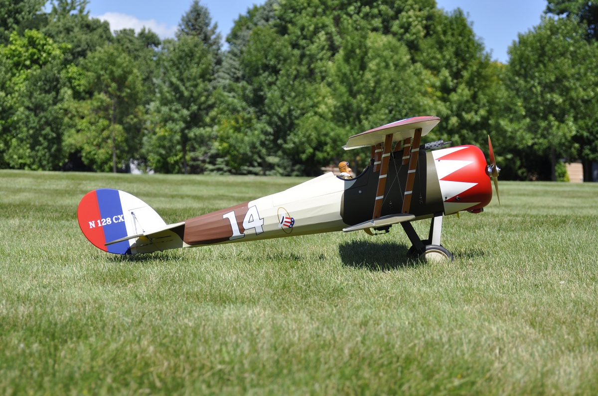 Nieuport 28 1,72m | pkmodelar.cz