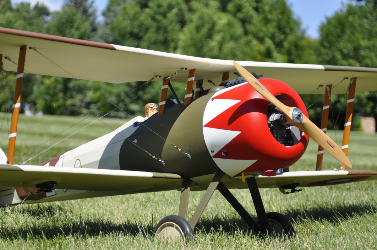 Nieuport 28 1,72m | pkmodelar.cz