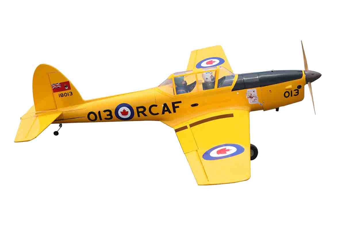 DHC-1 Chipmunk 1/5 2,03m (Zatahovací podvozek) Žlutý | pkmodelar.cz