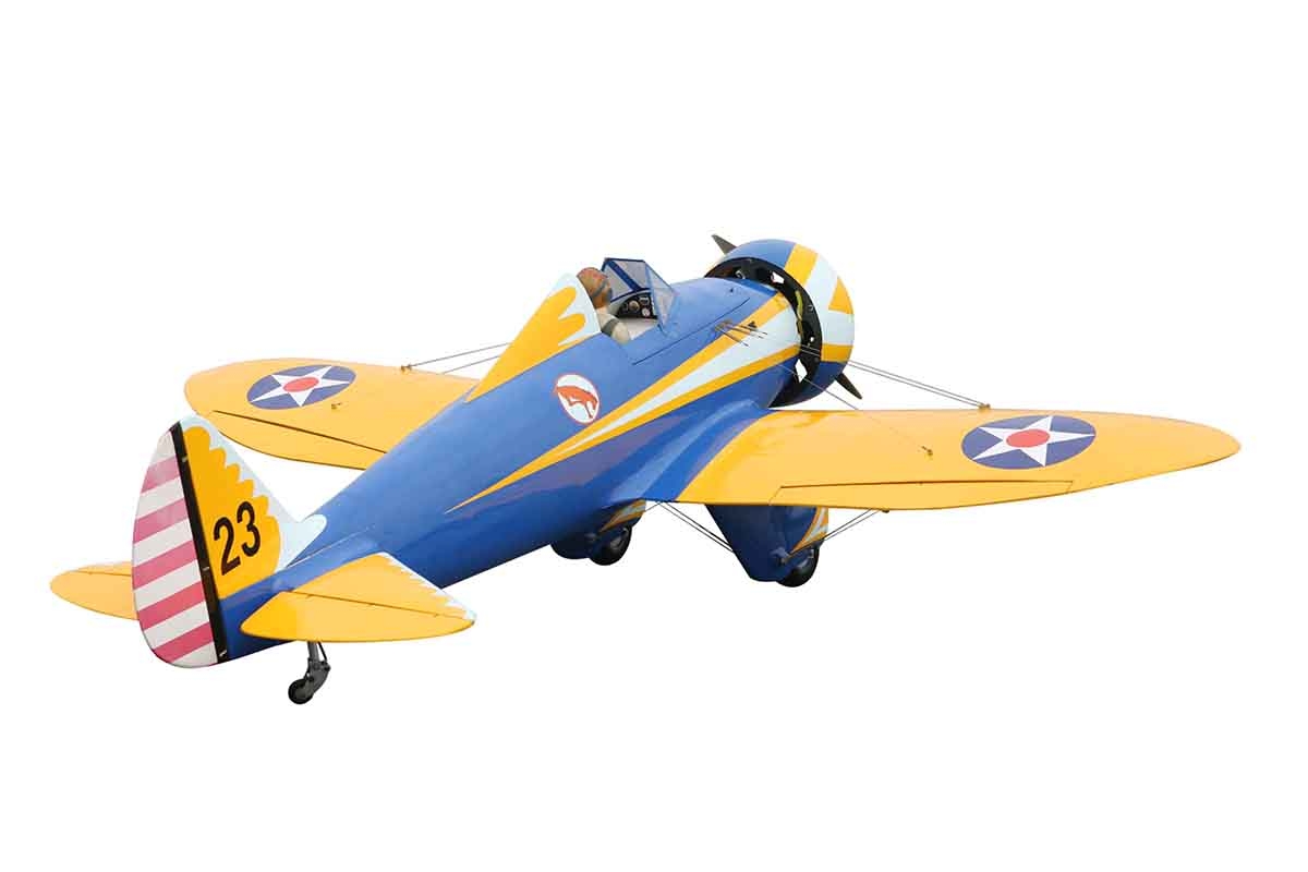 Boeing P-26A "Peashooter" 1,8m | pkmodelar.cz