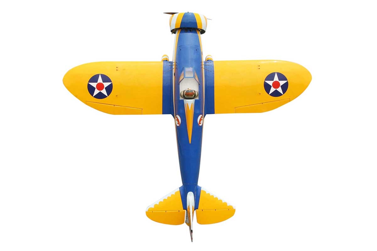 Boeing P-26A "Peashooter" 1,8m | pkmodelar.cz