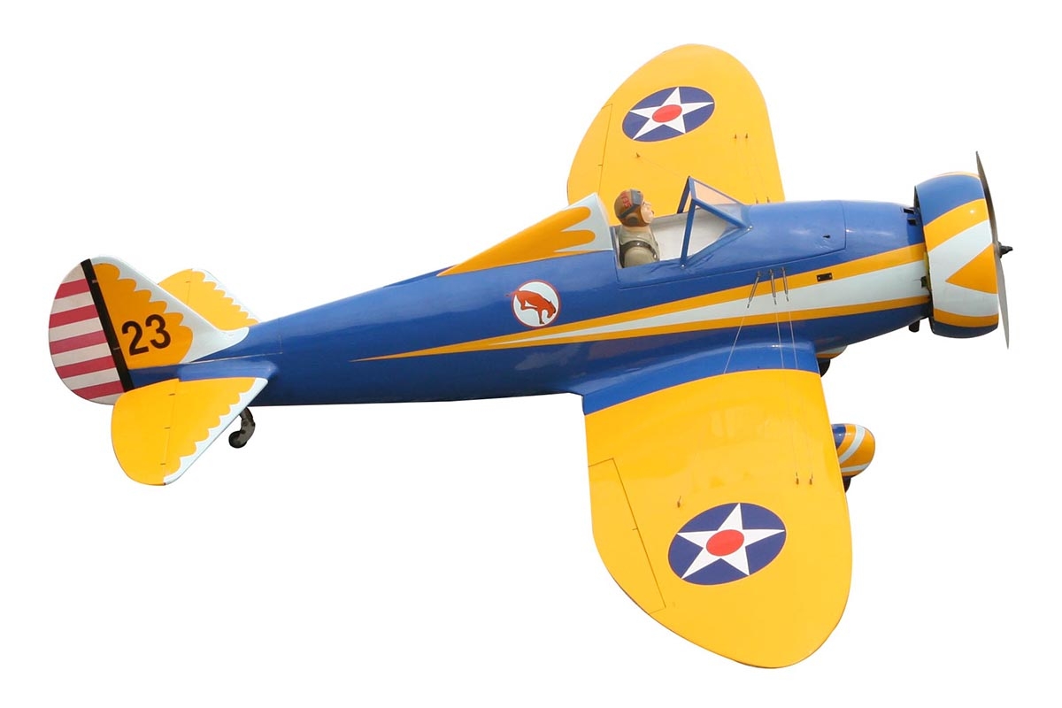 Boeing P-26A "Peashooter" 1,8m | pkmodelar.cz