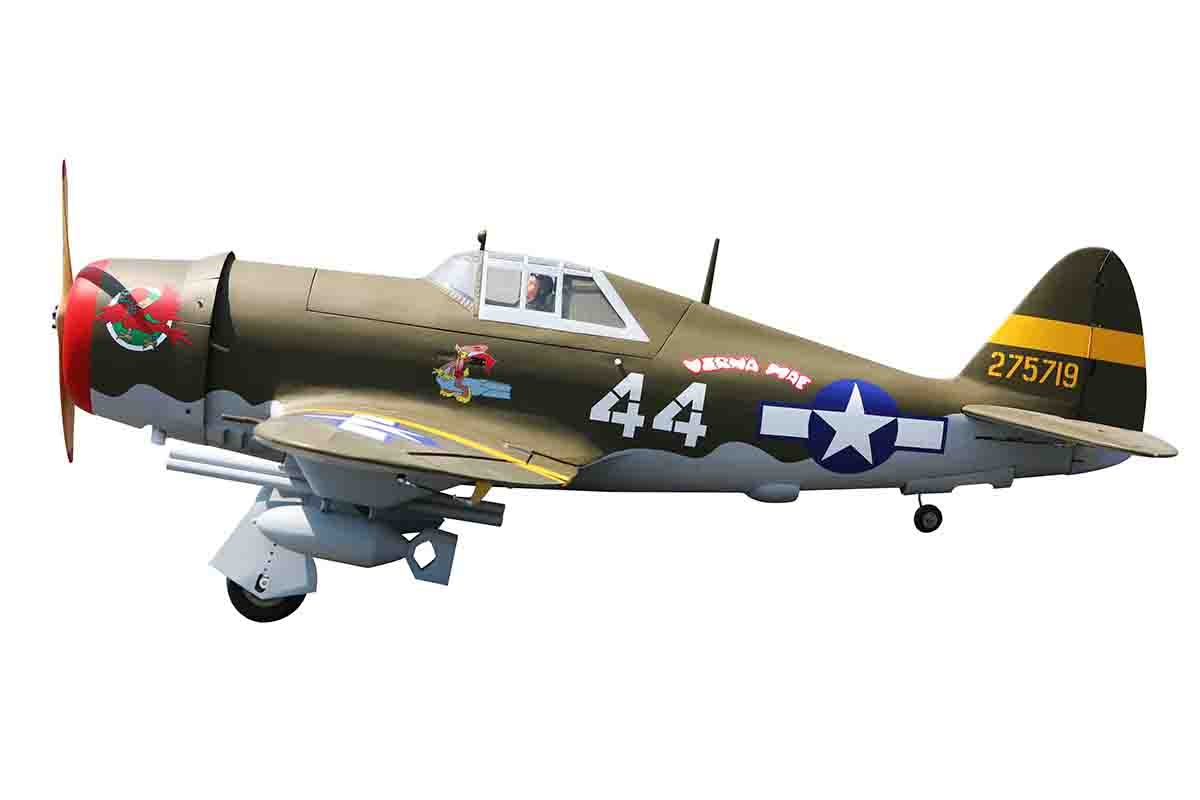 P-47 Thunderbolt Wicked rabbit 2,05m (Zatahovací podvozek) | pkmodelar.cz