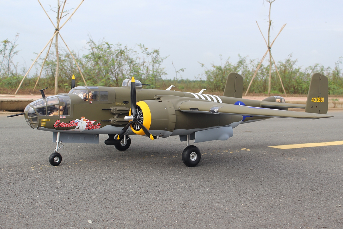 Mitchel B-25 2,41m (Zatahovací podvozek) | pkmodelar.cz