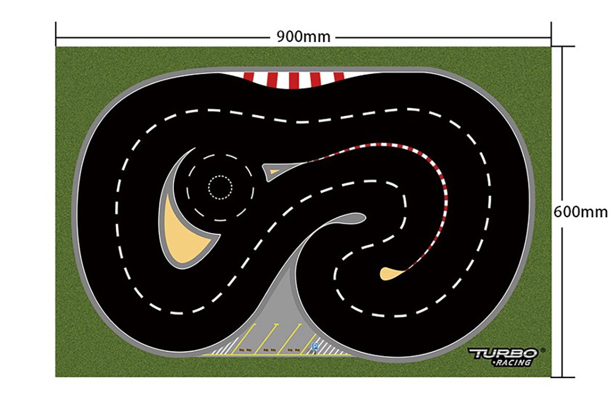 Turbo Racing driftovací dráha (600x900mm) | pkmodelar.cz