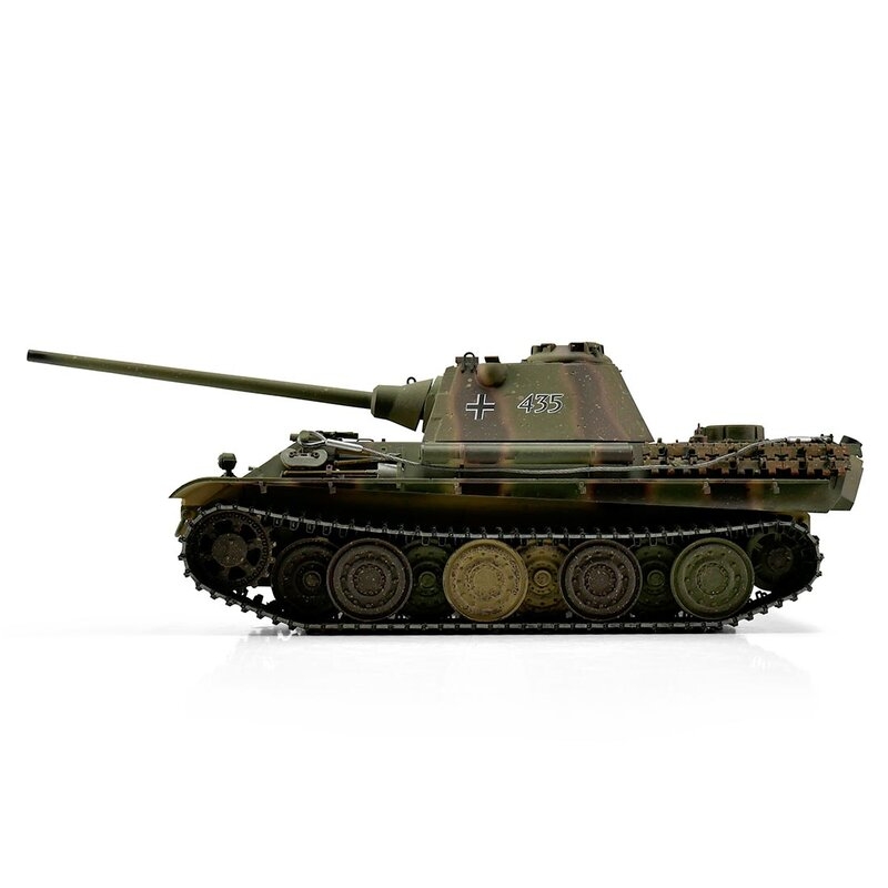 TORRO tank PRO 1/16 RC Panther F vícebarevná kamufláž - infra IR - Servo | pkmodelar.cz