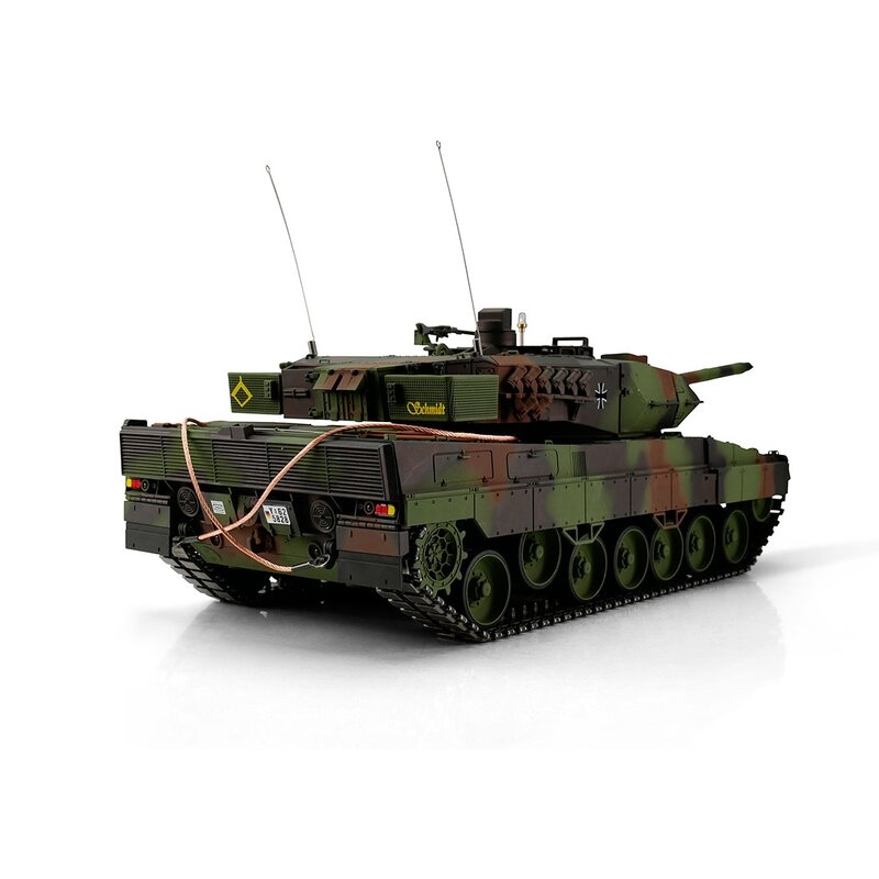 TORRO tank PRO 1/16 RC Leopard 2A6 NATO kamufláž - infra IR - Servo | pkmodelar.cz