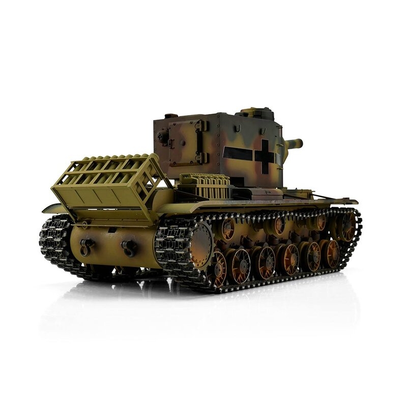 TORRO tank PRO 1/16 RC KV-2 754 (r) vícebarevná kamufláž - Infra IR - Servo | pkmodelar.cz
