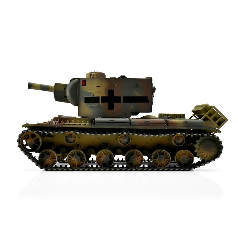 TORRO tank PRO 1/16 RC KV-2 754 (r) vícebarevná kamufláž - Infra IR - kouř z hlavně | pkmodelar.cz