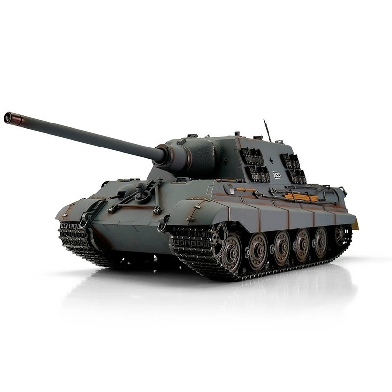 TORRO tank PRO 1/16 RC Jagdtiger šedá kamufláž - infra IR