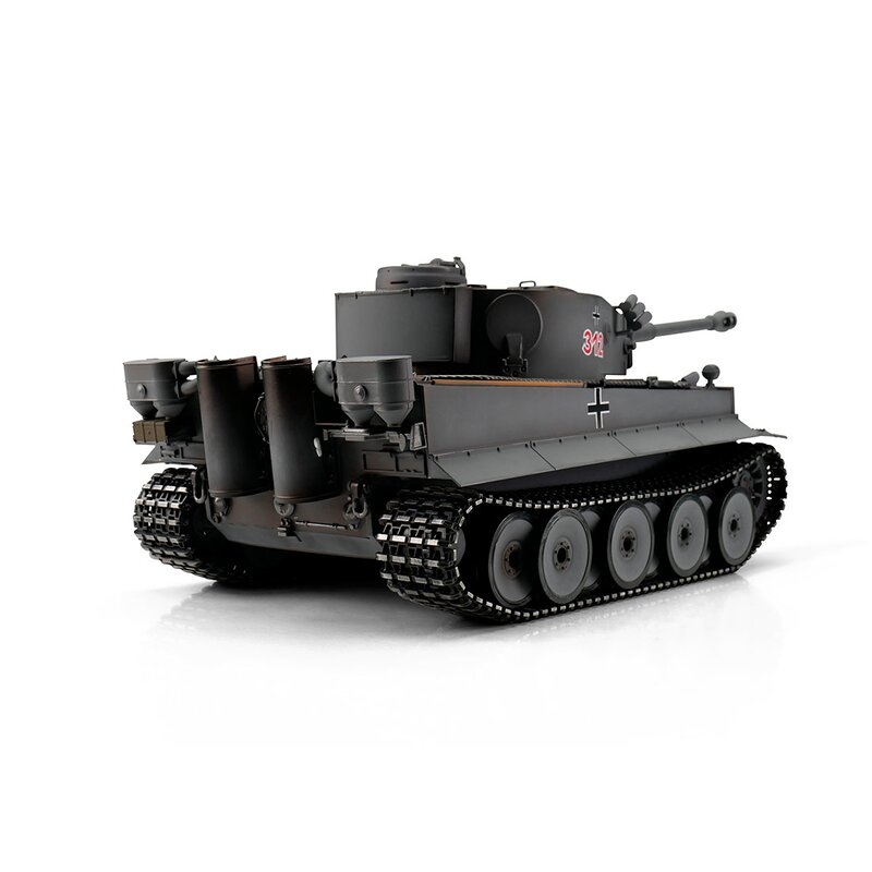 TORRO tank 1/16 RC Tiger I dřívější verze šedá kamufláž - infra IR | pkmodelar.cz