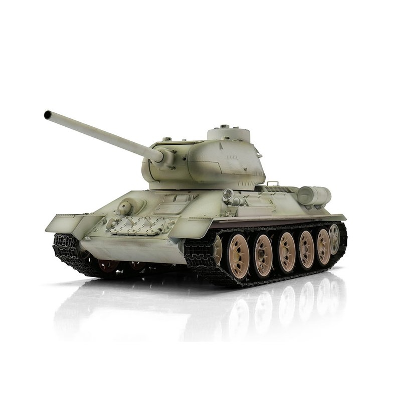 TORRO tank PRO 1/16 RC T-34/85 zimní kamufláž - infra IR | pkmodelar.cz