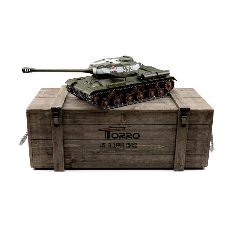 TORRO tank PRO 1/16 RC IS-2 1944 zelená kamufláž - infra IR | pkmodelar.cz