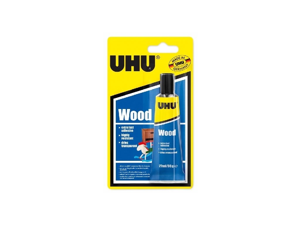 UHU Wood 27ml rychleschnoucí disperzní | pkmodelar.cz