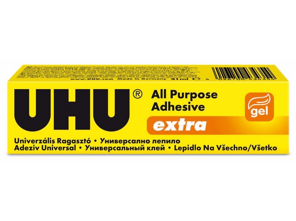 UHU All Purpose Extra Gel 31ml gelové lepidlo | pkmodelar.cz