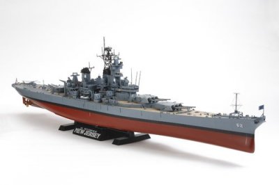 Plastikový model lodě Tamiya 78028 USS New Jersey (W/Detail) 1/350