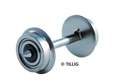 Tillig 76901 H0 Dvojkolí 9,0mm jednostranně izolované