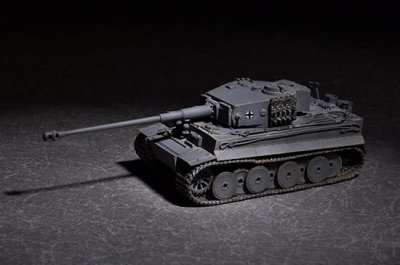 Plastikový model tanku Trumpeter 07164 German Tiger with 88mm kwk L/71 1:72