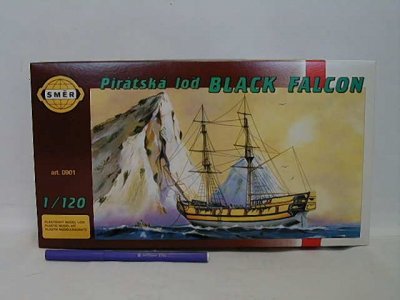 Plastikový model lodě Směr 0901 Black Falcon 1:120
