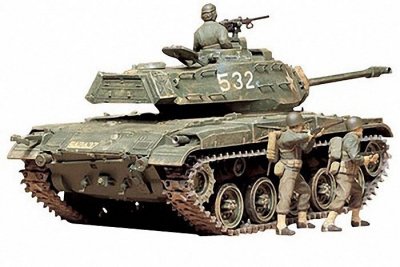 Plastikový model tanku Tamiya 35055 U.S. M41 Walker Bulldog 1:35